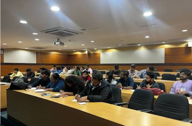 Academic session in progress