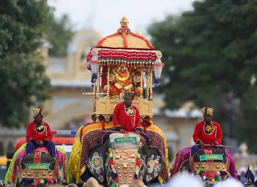 Mysuru Dasara elephant procession